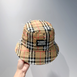 Luxury Womens Hat Burberry House Check Bucket Hat A190PP90 AA163332