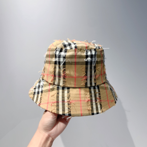 Luxury Womens Hat Burberry House Check Bucket Hat A190PP90 AA163332