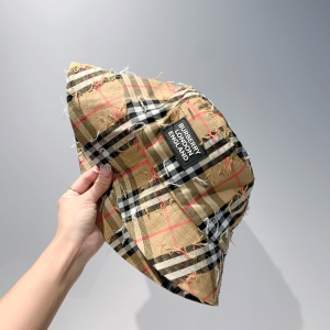 Luxury Womens Hat Burberry House Check Bucket Hat A190PP90 AA163332