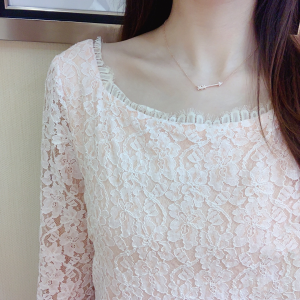 Luxury Womens Jewelry Tiffany Crystals Arrow Pendant Necklace A205PP230 AA163357