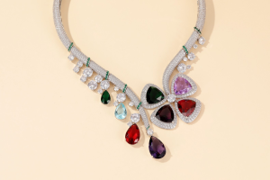 Luxury Womens Jewelry Bvlgari Fiore di Bulgari Ingenuo Necklace A152PP500 AA163829