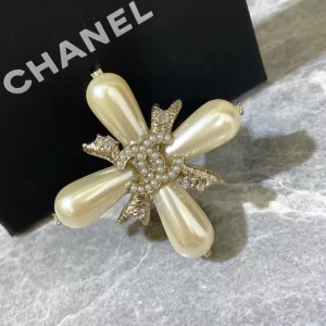 Chanel Brooch Chanel Crystals and Pearls Brooch 