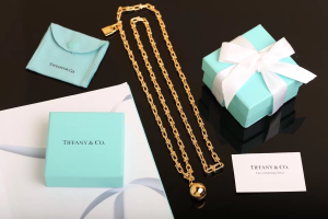 Tiffany HardWear City Wrap Necklace Gold 