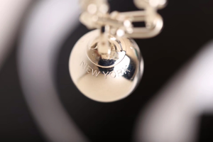 Luxury Womens Jewelry Tiffany HardWear City Wrap Necklace in Silver A205PP280 AA163967