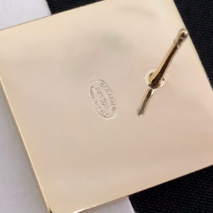 Luxury Womens Jewelry Chanel Earring Chanel CC Logo Square Earrings A39PP130 AA164016