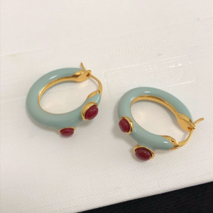 Luxury Womens Jewelry Chloe Hidra Small Hoop Earrings A39PP140 AA164014