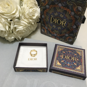 Luxury Womens Jewelry Dior Ring Dior Navy CD Gold Ring A152PP90 AA164879