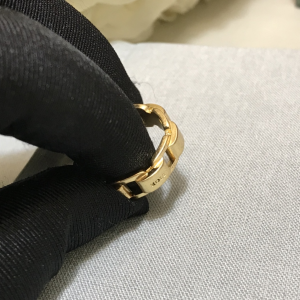 Luxury Womens Jewelry Dior Ring Dior Navy CD Gold Ring A152PP90 AA164879