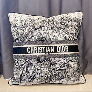 Dior Large Square Cotton Cushion Constellation by Pietro Ruffo Embroidery Dior Large Square Cotton Cushion Constellation by Pietro Ruffo Embroidery