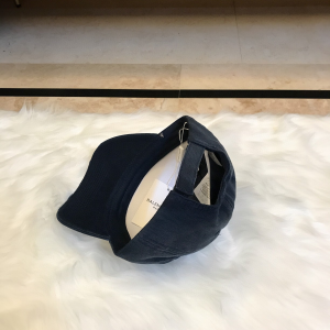 Luxury Womens Hat Balenciaga Black Cotton Baseball Cap Hats A190PP95 AA165844
