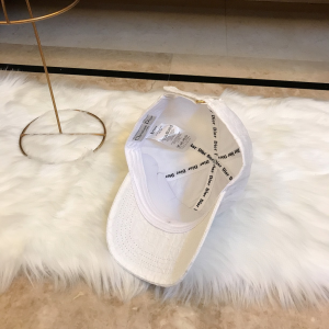 Luxury Womens Hat Dior White Oblique Jacquard Baseball Cap Hats A190PP95 AA165834