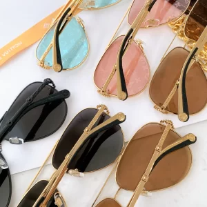 Luxury Womens Sunglasses Louis Vuitton LV Luxury Sunglasses Z1432E A65PP180 AA165941