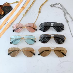 Luxury Womens Sunglasses Louis Vuitton LV Luxury Sunglasses Z1432E A65PP180 AA165941