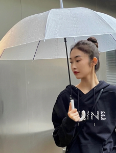 Luxury Womens Clothing Celine Black Cotton Hooded Sweatshirt SML A155PP480 AA166192