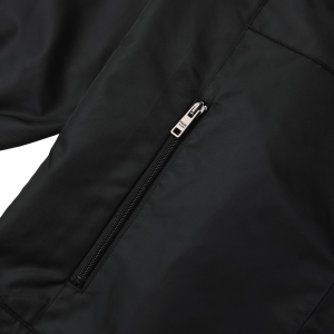 Luxury Womens Clothing Prada Black Re Nylon Oversized Jacket SML A155PP580 AA166203