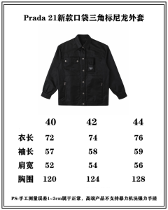 Luxury Womens Clothing Prada Black Re Nylon Oversized Jacket SML A155PP580 AA166203