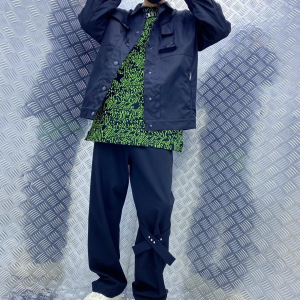 Luxury Womens Clothing Prada Black Re Nylon Oversized Jacket SML A155PP580 AA166203