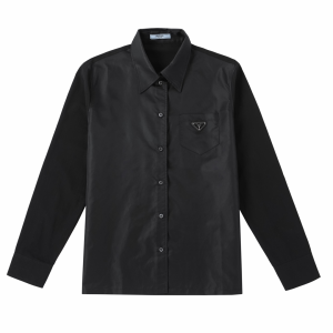 Prada Black Re Nylon Shirt 