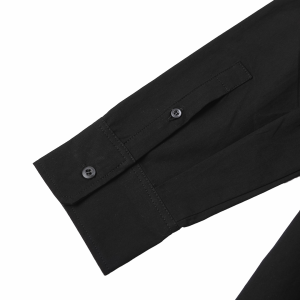 Luxury Womens Clothing Prada Black Re Nylon Shirt SML A155PP380 AA166200