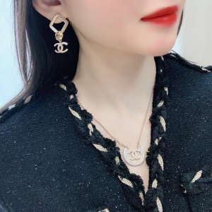 Luxury Womens Jewelry Chanel Earring Chanel Crystals CC Earrings A39PP150 AA166376