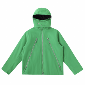 Bottega Veneta Technical Stretch Nylon Jacket Green Bottega Veneta Technical Stretch Nylon Jacket Green