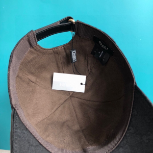 Luxury Womens Hats Gucci Guccy GG Supreme Baseball Cap Hat in Black A190PP100 AA167030