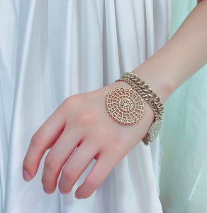 Luxury Womens Jewelry Chloe Bracelet Chloe Round Chain Bracelets A205PP180 AA167075