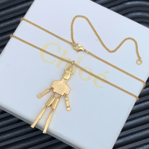 Chloe Necklace Chloe Pendant Necklace Chain Gold Chloe Necklace Chloe Pendant Necklace Chain Gold