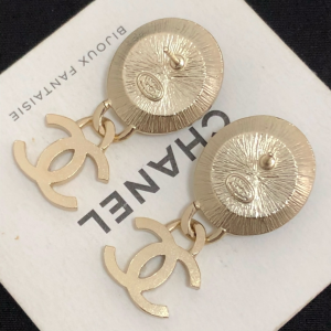 Luxury Womens Jewelry Chanel Earring Chanel Gold CC Earring A39PP130 AA167185