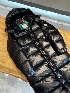 Luxury Mens Clothing Moncler Hanoverian Long Down Jackets in Black A29PP1180 AA168288