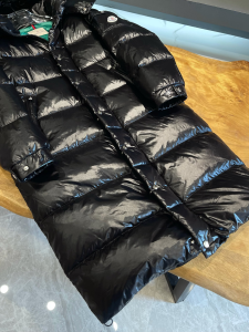 Luxury Mens Clothing Moncler Hanoverian Long Down Jackets in Black A29PP1180 AA168288