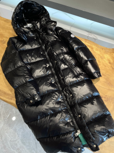 Luxury Mens Clothing Moncler Hanoverian Long Down Jackets in Black A29PP1180 AA168288