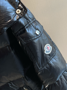 Luxury Mens Clothing Moncler Hanoverian Long Down Jackets in Black A29PP1180 AA168288