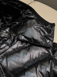 Luxury Womens Clothing Moncler Moka Quilted Down Coat in Black 1234 A29PP980 AA168278