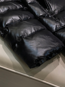 Luxury Womens Clothing Moncler Moka Quilted Down Coat in Black 1234 A29PP980 AA168278