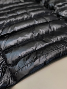 Luxury Womens Clothing Moncler Moka Quilted Down Coat in Black 1234 A29PP980 AA168278