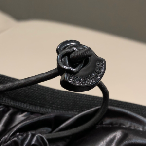 Luxury Womens Clothing Moncler Moka Quilted Down Coat in Black 1234 A29PP980 AA168278