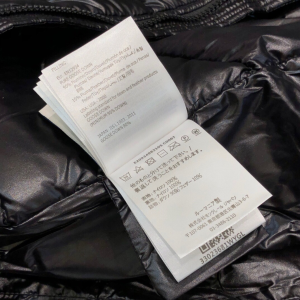 Luxury Womens Clothing Moncler Moka Quilted Down Coat in Black 1234 A29PP980 AA168278