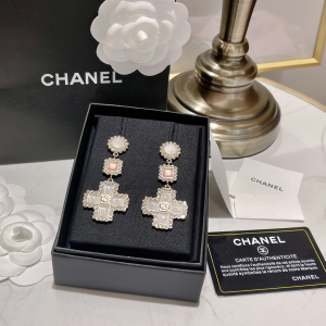 Luxury Womens Jewelry Chanel Earring Chanel Crystals Cross Earring A152PP180 AA168969
