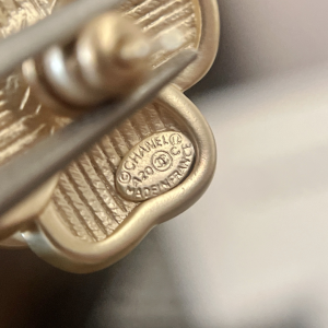 Luxury Womens Jewelry Chanel Earring Chanel White Camellia Earring A152PP100 AA168982