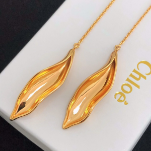 Luxury Womens Jewelry Chloe Earring Chloe Gold Flint Earrings A39PP140 AA169150