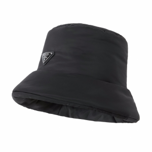 Prada Nylon Bucket Hat Black 