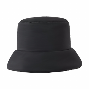 Luxury Womens Hats Prada Nylon Bucket Hat in Black A154PP380 AA169595