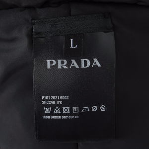 Luxury Womens Hats Prada Nylon Bucket Hat in Black A154PP380 AA169595