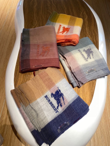 Luxury Womens Scarf Burberry Check Cashmere Silk Scarf 75x200CM A151PP240 AA169392