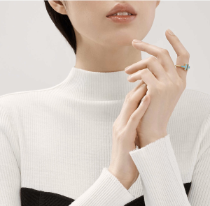 Luxury Womens Jewelry Tiffany Ring Tiffany T Wire Ring A205PP220 AA169780