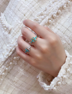 Luxury Womens Jewelry Tiffany Ring Tiffany T Wire Ring A205PP220 AA169780