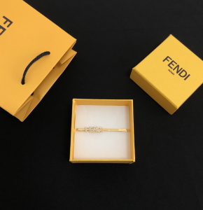 Luxury Womens Jewelry Fendi Hair Clips with Crystals A39PP110 AA169850