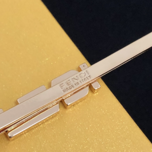 Luxury Womens Jewelry Fendi Hair Clips with Crystals A39PP110 AA169850