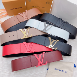 Louis Vuitton LV Calf Leather Belt 70MM 